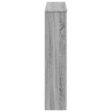 Fireplace Surround Grey Sonoma 93 x 20 x 89 cm Engineered Wood 8006630