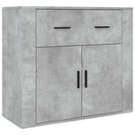 Highboard Concrete Grey Engineered Wood 3185379