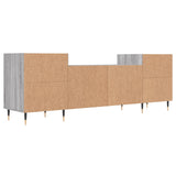 TV Cabinet Grey Sonoma 160x35x55 cm Engineered Wood 831338