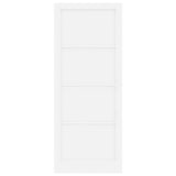 Interior Door ORKDAL White 93 x 232 cm Plywood 4102680