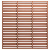 Fence Panel WPC 180x180 cm Brown 318109