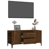 TV Cabinet Brown Oak 102x44.5x50 cm Engineered Wood 819611