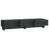 TV Cabinet with Drawer Black 147 x 34.5 x 30 cm Engineered Wood 894016