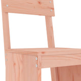 Garden Bar Set Natural Wood Solid Douglas Fir Wood Large Footrest 3157816