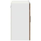 Kitchen Wall Cabinet with Glass Door Porto Old Wood 854095