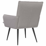 Armchair Light Grey Boucl 42047692