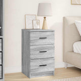 Bedside Cabinet Grey sonoma 38 x 38 x 66 cm Engineered wood 883380