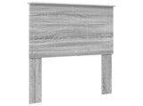 Storage Bed with Drawer Grey Sonoma 75 x 190 cm Engineered Wood 3411262