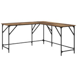 Desk Old Wood 149 x 149 x 75 cm Engineered Wood 882862