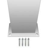 Outdoor Shower Stainless Steel Curved 48199