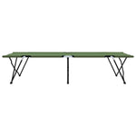 Folding Camping Bed Folding 2 pcs Amy yellow 206 x 76 x 74 cm 42003172