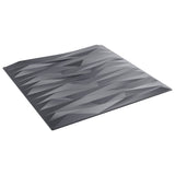 Wall Panels 48 pcs Grey 50x50 cm XPS 12 m Stone 4100079