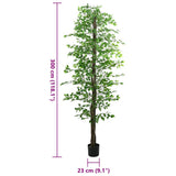 Artificial Ficus Plant 2016 Leaves 300 cm Green 4103588