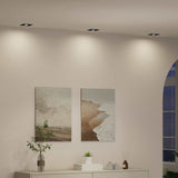 Spotlights with Spotlights 12 pcs Black 9 x 9 x cm Aluminium 4108153