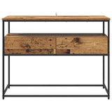 Console Table Old Wood 100 x 40 x 75 cm Engineered Wood 882227