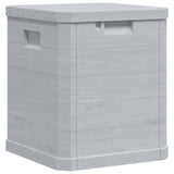 Garden Storage Box 90 L Light Grey 45683