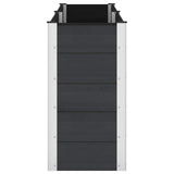 Garden Raised Bed Black 250 x 50 x 91 cm 42038989