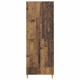 Cabinet Set 2 pcs 66 x 34.5 x 95 cm Engineered Wood 3416536