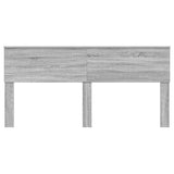 Headboard Grey Sonoma Engineered wood 888392
