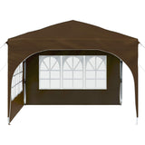 Pop-up Party Tent 290 x 290 x 245 cm Taupe 42019861