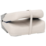 Foldable Boat Seat 2 Set with Blue-white Pillow 272242
