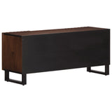 TV Cabinet Brown 100x34x46 cm Solid Wood Mango 377506