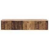 Wall-Mounted Side Table Old Wood 87.5 x 34.5 x 17 cm 898333