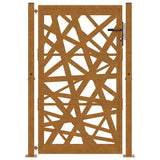Garden Gate 100x150 cm Weathering Steel Light Design 4100956