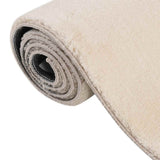Shaggy Rug Beige 120x183 cm Polyester 353834