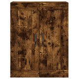 Highboard Smoked Oak 69,5x34x180 cm Engineered Wood 3199654