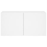 TV Cabinet Wall-mounted White 80x30x41 cm 836952