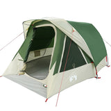 Camping Tent Cabin 4-Person Green Waterproof 4100664