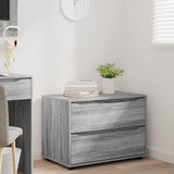 Storage Cabinet Grey Sonoma 80 x 48 x 57 cm Engineered Wood 888823