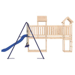 ZNTS Outdoor Playset Solid Wood Pine 3190435
