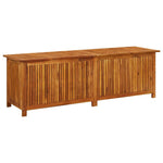 Garden Storage Box 175x50x58 cm Solid Acacia Wood 316499
