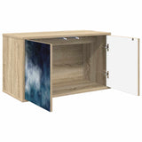 Wall-mounted TV Cabinet RAALTE 69 x 33 x 40 cm Sonoma Oak 8007115