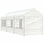 Gazebo with Roof White 6.69x2.28x2.69 m Polyethylene 3155479