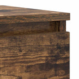 Sideboard Smoked Oak 37.5x35x99 cm Engineered Wood 861701