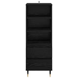 Highboard Black Oak 40 x 36 x 110 cm Engineered Wood 882734