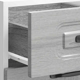 Kitchen Base Cabinet Kalmar Grey Sonoma Engineered Wood 854246