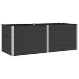 Garden Raised Bed Black 250 x 100 x 91 cm 42038991
