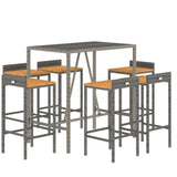 Garden Bar Set Grey 3187679