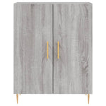 Highboard Grey Sonoma 69.5x34x180 cm Engineered Wood 3189243