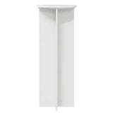 Plant Stand 2 pcs High Gloss White 40 x 100 cm Engineered Wood 899694