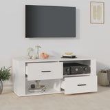 TV Cabinet White 100x35x40 cm Engineered Wood 823099