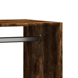 Wardrobe Smoked Oak 77x48x102 cm Engineered Wood 840811