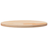Table Top Round 60x3 cm Solid Wood Pine 833664