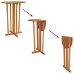 5 Piece Folding Bar Set Solid Wood Teak 3100778