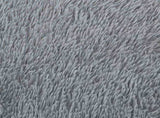 Shaggy Rug High Pile NAVARRA Light Grey 200x200 cm Polyester 4102882