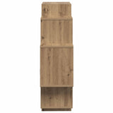 Wall Shelf Artisan Oak 90 x 25 x 90 cm Engineered Wood 8012179